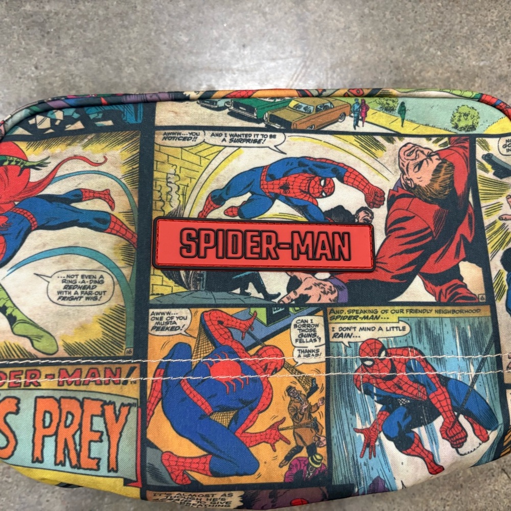 Spiderman Comic strip Toiletry Bag